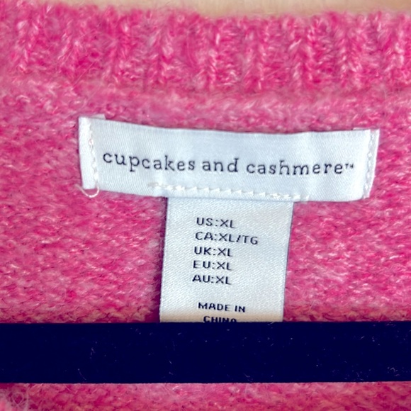cupcakes & cashmere Pink and Orange Sweater - Picture 2 of 8